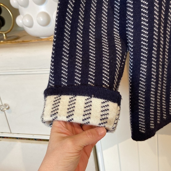 ♥️ HOST PICK ♥️ DEVERNOUS PARIS wool blend navy ladyjacket M - Picture 14 of 14